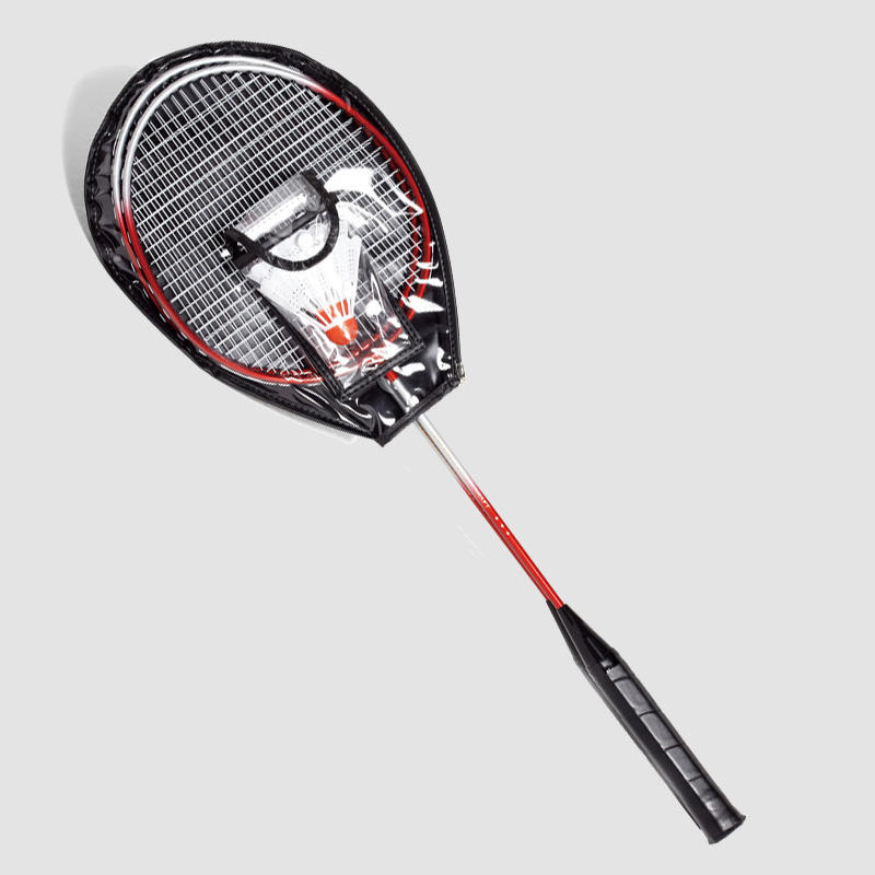 Double eyelet iron racket set