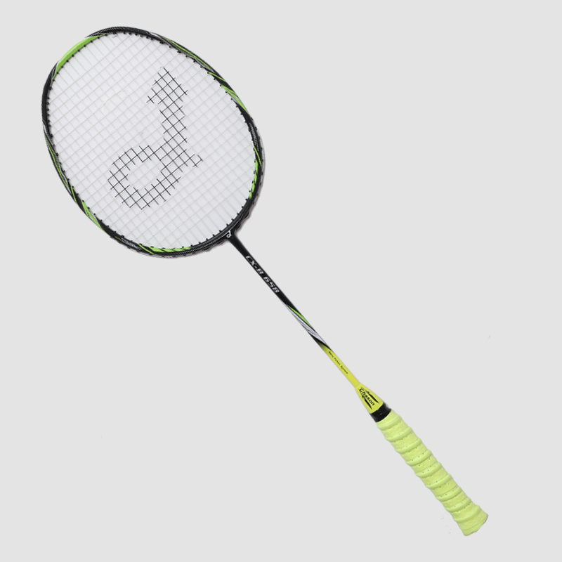 Premium Carbon Badminton Racket CX-B658 Light Yellow