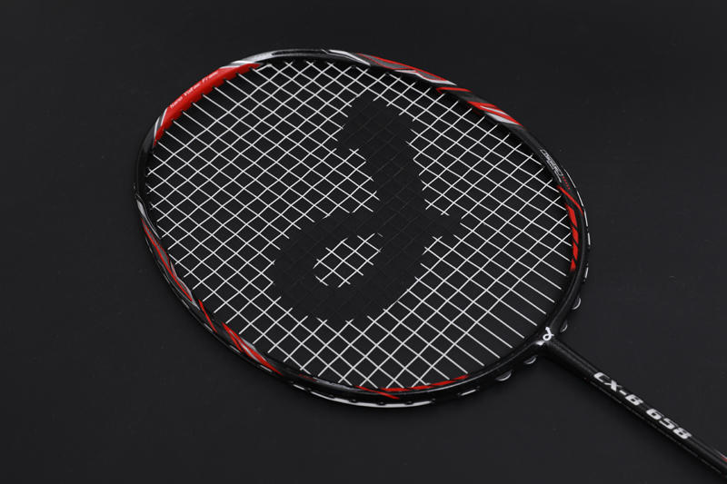 Premium Carbon Feather Racket CX-B658 Red