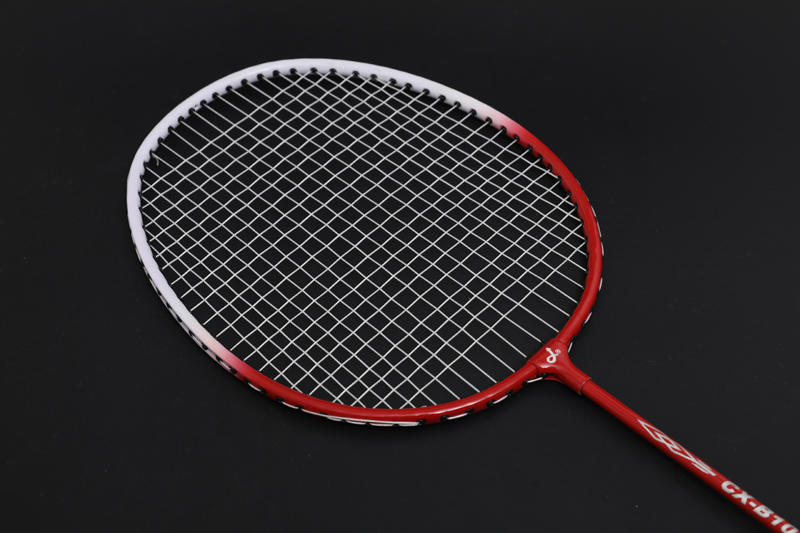 Iron Split Badminton Racket CX-B101 Red