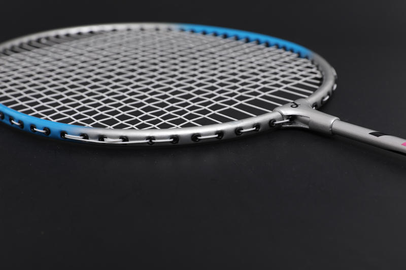 Iron Split Badminton Racket CX-B118 Blue