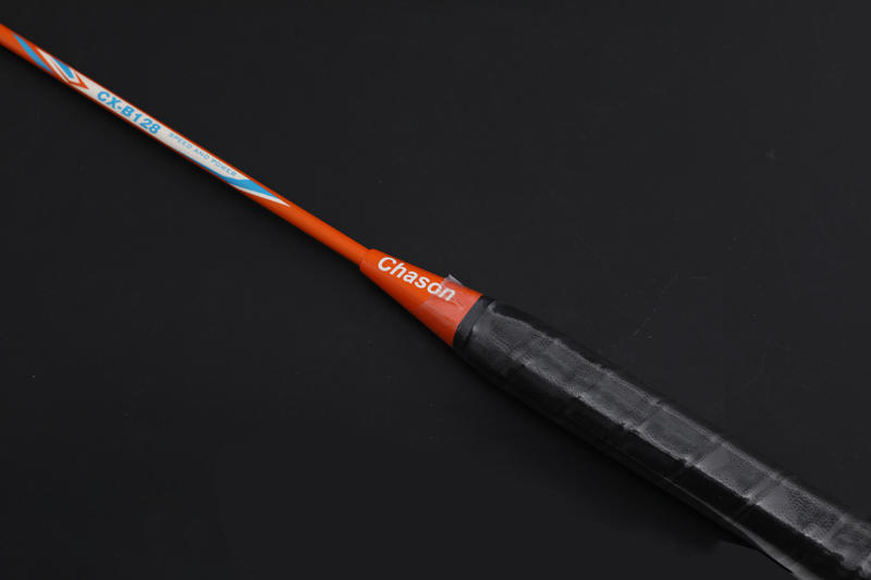 Iron Split Badminton Racket CX-B128 Orange